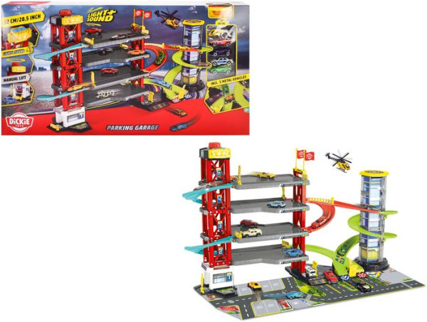 4 level light and sound parking garage