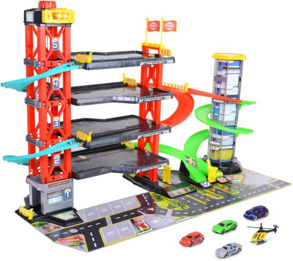 4 level light and sound parking garage