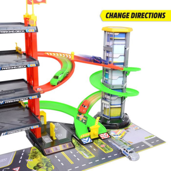 4 level light and sound parking garage