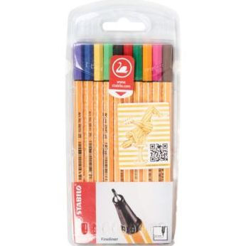 Stabilo Point 88 Pen Set 30 Color Wallet Set