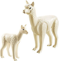 Title: PLAYMOBIL Alpaca with Baby