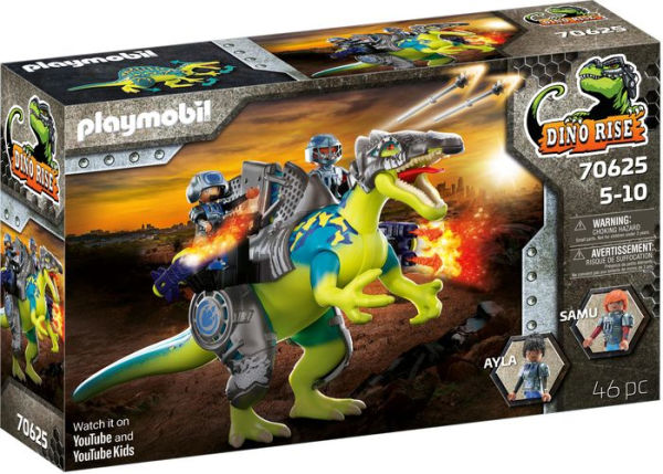 PLAYMOBIL Spinosaurus: Double Defense Power