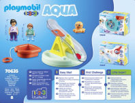 Alternative view 5 of PLAYMOBIL 1.2.3 Water Seesaw with Boat