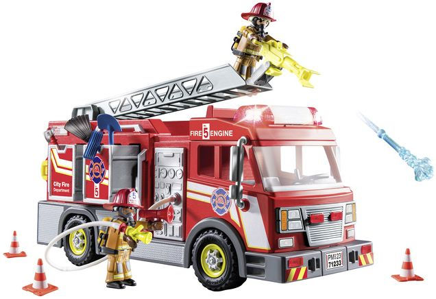 Truck　Barnes　Noble®　by　Fire　PLAYMOBIL　PLAYMOBIL
