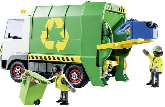 playmobil recycling truck