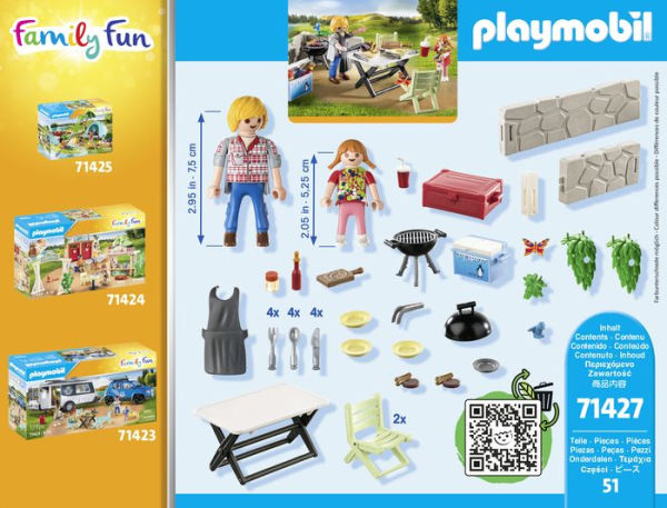 PLAYMOBIL BBQ Grill