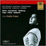 Lisa della Casa Sings Böhm, Krombholc, Wallberg & Others