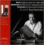 Bach: Englische Suite No. 3; Beethoven: Sonate, Op. 57; Schumann: Symphonische Etüden