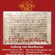 Title: Ludwig van Beethoven: Klaviertrios Op. 1 Nr. 1, Op. 70 Nr. 2; Allegretto WoO 39, Artist: Arcadia Trio