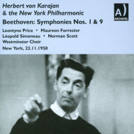 Title: Beethoven: Symphonies Nos. 1, 9, Artist: Herbert von Karajan