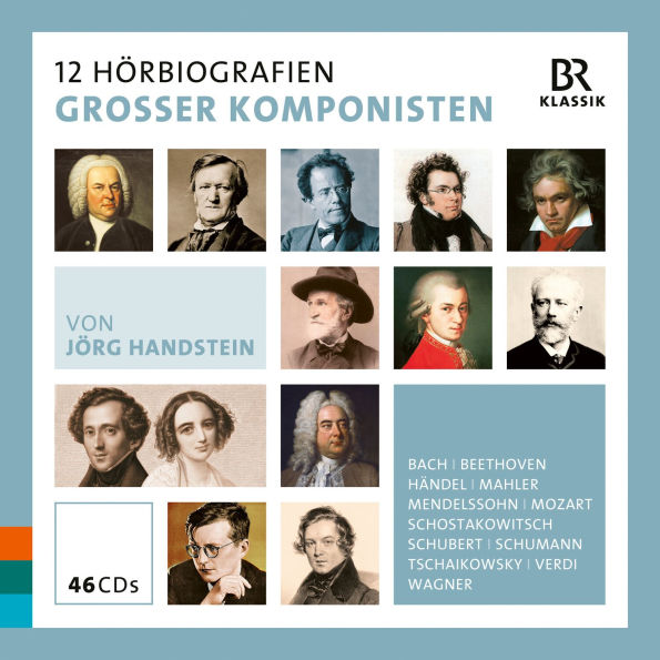 12 Hoerbiografien: Grosser Komponisten