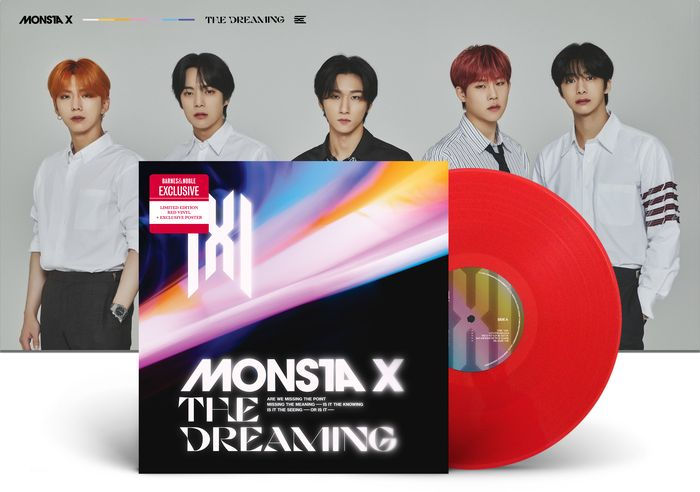 The Dreaming [B&N Exclusive Red Vinyl] [Includes Poster] by Monsta X, Vinyl LP
