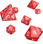 Alternative view 3 of Oakie Doakie Dice Marble Red (7)