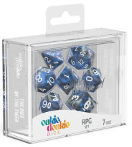 Title: Oakie Doakie Dice RPG Set Gemidice - Liquid Steel