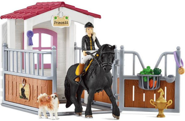 Schleich Horse Stall withTori & Princess