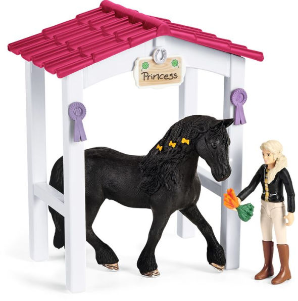 Schleich Horse Stall withTori & Princess