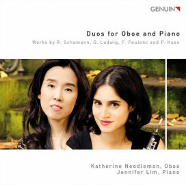 Duos for Oboe and Piano: Works by R. Schumann, D. Ludwig, F. Poulenc and P. Haas