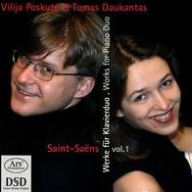 Title: Saint-Saëns: Werke für 2 Klavierduo, Vol. 1, Artist: Tomas Daukantas