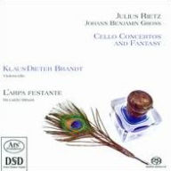 Title: Julius Rietz, Johann Benjamin Gross: Cello Concertos and Fantasy, Artist: Klaus-Dieter Brandt