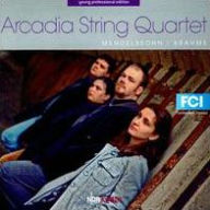 Title: Arcadia String Quartet plays Mendelssohn, Brahms, Artist: Arcadia Quartet