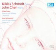 Title: Richard Strauss, Rachmaninoff: Sonatas for cello and piano, Artist: John Chen