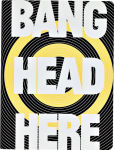 Alternative view 2 of Bang Head Here Graphic Journal - Large