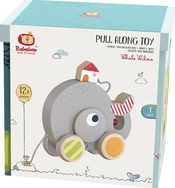 Whale Wilma Pull Along Toy Whale Wilma Pull Along Toy