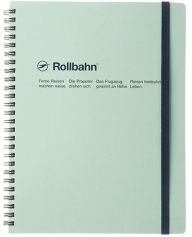 Delfonics Rollbahn Spiral Notebook - Sky Blue, Large