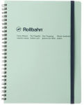 Alternative view 1 of Delfonics Rollbahn Spiral Notebook - Sky Blue, Large