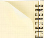 Alternative view 2 of Delfonics Rollbahn Spiral Notebook - Sky Blue, Large