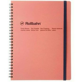 Delfonics Rollbahn Spiral Notebook - Blush Pink, A5