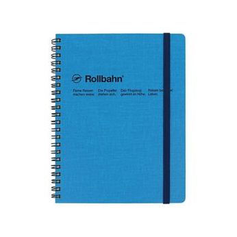 Delfonics Rollbahn Captain Martin Spiral Notebook - Blue, A5 (6.5