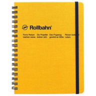 Title: Delfonics Rollbahn Yellow CAP MARTIN Large spiral notebook