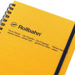 Alternative view 2 of Delfonics Rollbahn Yellow Notebook