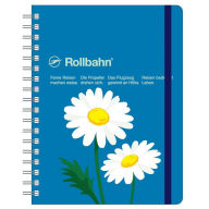 Title: Delfonics Rollbahn Sky Blue Flower Notebook