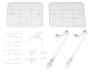 Tamashii Stage Act. 4 for Humanoid, Stand Support (Clear) Bandai
