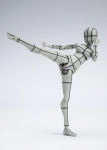 Alternative view 2 of Body Chan -Kentaro Yabuki- Wire Frame (Gray Color Ver.) , Bandai Spirits S.H Figuarts