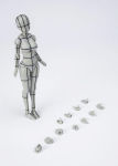 Alternative view 7 of Body Chan -Kentaro Yabuki- Wire Frame (Gray Color Ver.) , Bandai Spirits S.H Figuarts