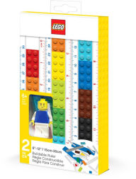 Title: LEGO ICONIC CONVERTIBLE RULER WITH MINIFIGURE