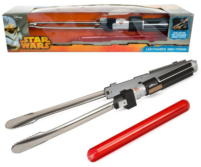 Star Wars Lightsaber BBQ Tongs Underground Toys