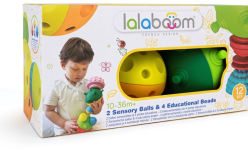Alternative view 1 of 2 Sensory Balls & 4 Educational Beads - 12 pc set