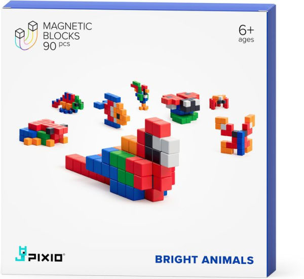 PIXIO Bright Animals - 90pcs