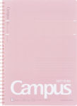 Alternative view 1 of Campus Soft Ring Notebook Light Pink