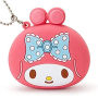 My Melody Silicone Coin Purse Keychain