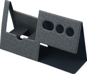 Alternative view 1 of NAKABAYASHI Stationery Japan Ori-pactDesk OrganizerM Gray