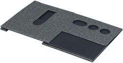 Alternative view 2 of NAKABAYASHI Stationery Japan Ori-pactDesk OrganizerM Gray