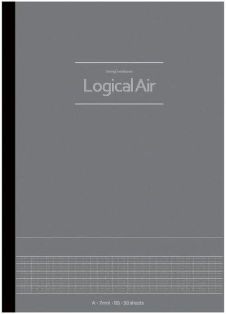 NAKABAYASHI Stationery Japan Logical Air Notebook B57mm(B5) Gray