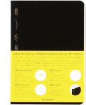 Alternative view 1 of 365 Days Notebook Gridded A6 Black