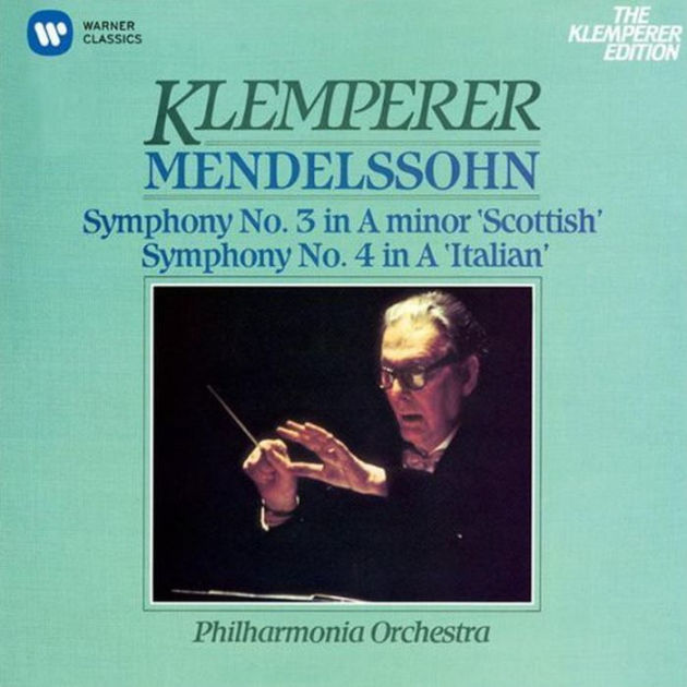 Mendelssohn Symphony No 3 In A Minor Scottish Symphony No 4 In A