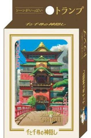 Spirited Away Movie Scenes Playing Cards